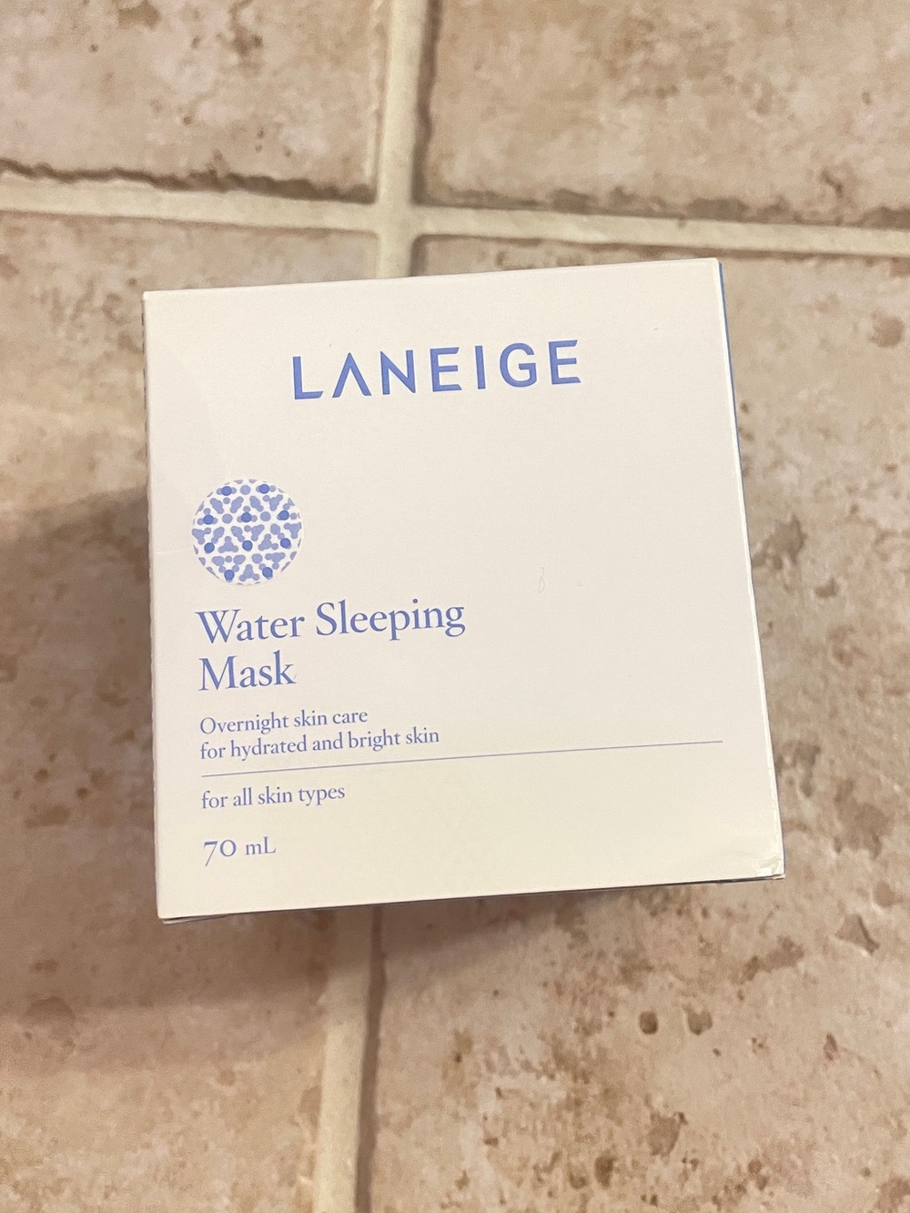 LANEIGE Water Sleeping Mask - White and Light Blue Packaging